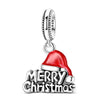 Silver Charm Christmas Santa Claus Reindeer Snowman Winter Bead Pendant Fit Bracelet Bangle Jewelry - Image 13