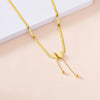 Vintage Butterfly Necklace Women Golden Stainless Steel Blade Snake Chains Aesthetic Charms Choker Women jewelry Gift To - Image 3
