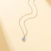Zircon Mini Water Drop Pendant Necklaces Stainless Steel Minimalist Jewelry Choker Necklace for Women Gifts - Image 5