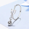 Cute Cat and Mouse Shape Open Ring for Women Antique Silver Color Modern Girls Finger Accessories Hip Hop Party Jewelry - Image 12