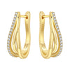 Silver Multi-layer Ear Ring Jewelry Versatile Hoop Earrings For Women Jewelry Birthday Party Gift - Image 33