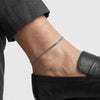 Stainless Steel Anklet for Men,Casual Silver Gold Color Ankles Chain Bracelet Figaro Chain Cuban Chain Anklet - Image 7