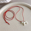 Minimalism Enamel Drip Glaze Colorful Horse Pendant Long Necklace Adjustable Sweater Chain Simple Jewelry Accessories Gifts - Image 8