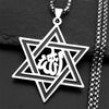 Hebrew Star of David Pendant Necklace for Women Men Stainless Steel Gold Silver Color Jewish Male Chain Jewelry - Image 10