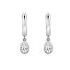 Crmya Cute Cubic Zirconia CZ Gold Silver Plated Hoop Drop Earrings For Women Dangle Earring Jewelry - Image 46