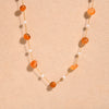 Boho Necklace Beach Irregular Stone Necklaces for Women Stainless Steel Imitation Pearl Jade Necklace Jewelry Gift - Image 7