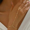 Multilayer Silver Color Finger Ring Bracelets for Women Metal Shiny Thin Chain Multilayer Bracelets Charm Jewelry Gifts - Image 8