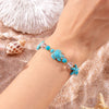 Shell and Starfish Charm Bracelet with Adjustable Rope Detail - Image 38