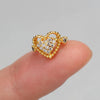 1PC Delicate Zircon Clip on Earrings Female Heart Ear Cuff No Piercings Fake Cartilage Earrings for Women Jewelry - Image 9