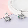 Charms Beads Pendant Silver Vintage Pattern Elephant Charms Fit Bracelet Pendant Women Jewelry Gifts - Image 6