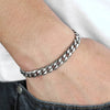 Cuban Chain Men Bracelet Classic Stainless Steel 3/5/7/9mm Width Chain Bracelet For Men Women Jewelry Gift - Image 2