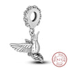 Silver Charm Beads Glowing Luminous Firefly Butterfly Pendant for Bracelet Charm Jewelry - Image 12