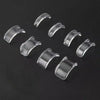 8Pcs/set Silicone Ring Size Adjuster Transparent Loose Rings Ring Tighten Reducer Anti-Loss Ring Size Retainer - Image 1