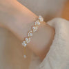 Zircon Double Layer Silver Colour Bracelet Women's Personality Bracelet Party Jewelry Birthday Gifts - Image 10