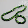 Woven Bead Necklace Glass Beaded Bohemian Statement Necklace Bracelet Hair Accessory Set For Women Jewelry Gift - Image 39