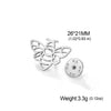 Stainless Steel Gold Color Women Brooch Crown Bee Butterfly Sun Snowflake Musical Note Badge Lapel Pin Accessories - Image 19