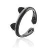 Cute Cat and Mouse Shape Open Ring for Women Antique Silver Color Modern Girls Finger Accessories Hip Hop Party Jewelry - Image 30