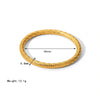 Stainless Steel Gold Plated Colorless Jewelry Hollow Bracelet Women's Chunky Men Bangles Bracelets - Image 14