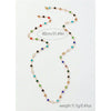 Colourful Long Tassel Necklace for Women Shiny Rhinestone Crystal Zircon Choker Bohemian Statement Jewelry Gifts - Image 2