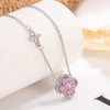Silver Lucky Four-leaf Clover Pendant Necklace For Women Choker Chain Wedding Party mother's day Jewelry Gift - Image 6