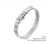 10pcs 8mm/10mm Stainless Steel Bracelet Bangles Wristband Accessory Fit Jewelry For Slide Letters Charms - Image 7