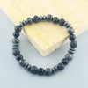 Classic Black Labradorite Volcanic Stone Beads Bracelet Women Men Spiritual Protection and Energetic Banlance Jewelry - Image 5