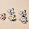 Rainbow Color Hoop Earrings for Men Women, Stainless Steel Metal Huggie Earrings,LGBT Jewelry Gift - Image 1
