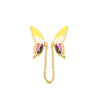 Pride Wings Enamel Pins Butterfly Wings Tassel Chain Brooch Metal Feather Lapel Pin Suit Coat Breastpin Women Men's Accessories - Image 11