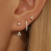6pcs European And American Minimalist Stainless Steel Zircon Ear Clip Set for Women Elegant Multiple Stud Earring Jewelry Gifts - Image 7