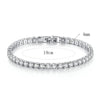 Stackable Gold Bracelets Bangles for Women Girls Gold Plated Cubic Zirconia Tennis Bracelet Stainless Steel Jewelry Gifts - Image 9