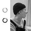 10pcs Small Hoop Earrings Women Men Gold Silver Color Stainles Steel Round Earrings Circle - Image 15