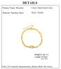 Love Knot Double Snake Chain Bracelet in Stainless Steel - Image 12