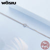 Silver Love Knot Bracelets for Women Couple Silver Cube punk Chain Charm Bracelet - Image 6