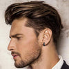1 Pair/9 Pairs Hoop Earrings for Men Women Unisex Stainless Steel Black Silver Color Men's Huggie Hoop Earrings Set - Image 4