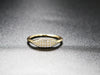 Dainty Stacking Ring with Clear Stone Accents in Gold-Tone - Image 14