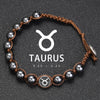Hand Knitted 12 Zodiac Bracelets Hematite Stainless Steel Leo Libra Bracelet Couples Friendship Gifts Bracelets Jewelry - Image 18