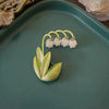 Enamel Brooch with Pearl Accents in Multiple Designs - Image 7