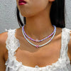 Bohemian Bead Necklace with Starfish and Turtle Charms - Image 10