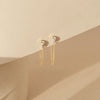 Zircon Birthstone Pendant Earrings 12 Zodiac Signs Stainless Steel Jewelry Party Gifts - Image 6