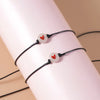 2Pcs Promise Couple Bracelets for Women Men Simple Luminous Heart Beaded Braided Bracelet Bangles Friendship Aesthetic Jewelry - Image 3