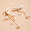 Elegant Imitation Pearl Ball Tassels Drop Earrings for Women Ladies Long Earring Hanging Accessories Jewelry - Image 3