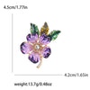 Enamel Hydrangea Brooches for Women Unisex Pearl Flower Pin Plant Lapel Pins Office Party Friend Gifts Jewelry Accessories - Image 34