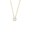 Stainless Steel Pvd Plated Zircon Stone Crown Pendant Necklace Ladies Minimalist Weddng Party Crystal Necklace - Image 7