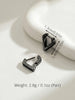1 Pair Stainless Steel Geometric Square Unisex Punk Rock Earrings Women Men Piercing Push-Back Clip Ear Rings Party Jewelry - Image 9