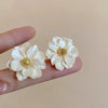 French Gentle Wind Flower Ladies Earrings, Elegant Temperament Daily Versatile Holiday Accessories Jewelry Gifts - Image 3