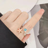 Bohemia Fidget Spinner Starfish Turtle Finger Ring for Women Summer Holiday Jewelry Rotating Freely Rings - Image 5