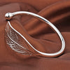 Charms Silver Bracelets For Women Adjustable Twisted Woven Bangle Bracelet Party Wedding Jewelry - Image 8