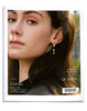 Stainless Steel Shiny Cubic Zirconia Drop Earrings Gold Platinum Pvd Plated Delicate Chic Jewelry Recommend - Image 11
