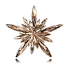Christmas Shiny Crystal Brooch Star Shape Colorful Snowflake Pin Men and Women Accessories Holiday Gift - Image 9