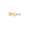 1PC Silver Crown Opal Piercing Earring for Women Ear Studs Cartilage Earring Body Jewelry Gift - Image 30